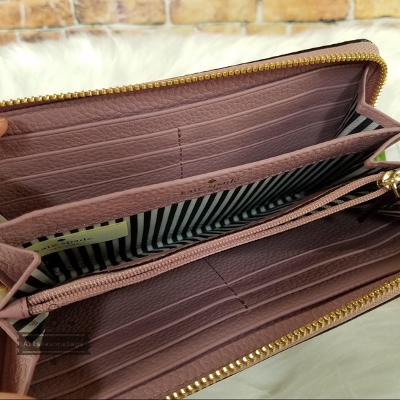 Kate spade dusty peony Jackson street Lacey wallet - Picture 6 of 8